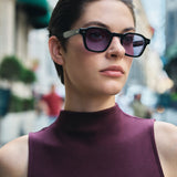 GRÀCIA - BLACK (CUSTOM LENS)